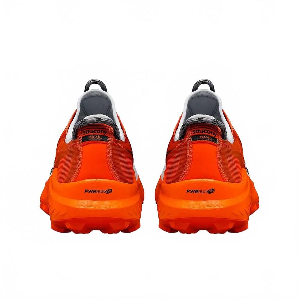 NEW SAUCONY men's endorphin rift shoe in fog/pepper - Picture 4 of 5